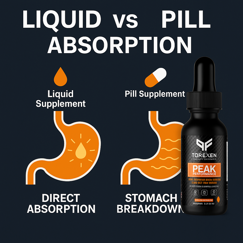 Liquid Supplements vs Pills – Why Fast Absorption Matters